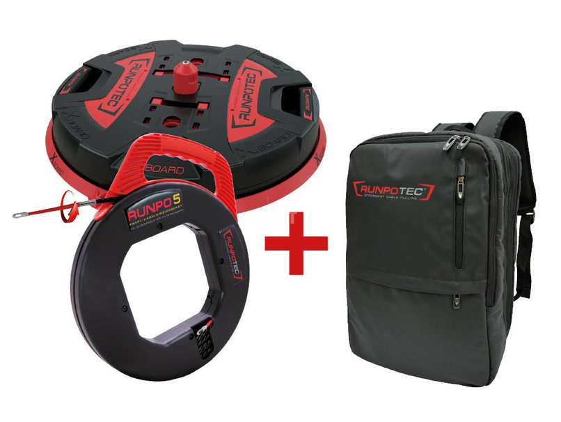 RUNPOTEC 11147 XB 500 + RP5 + batoh akce Akční set XB BOARD 500 + RUNPO 5, délka 30m + multifunkční batoh RUNPOTEC 11147 XB 500 + RP5 + batoh akce Akční set XB BOARD 500 + RUNPO 5, délka 30m + multifunkční batoh